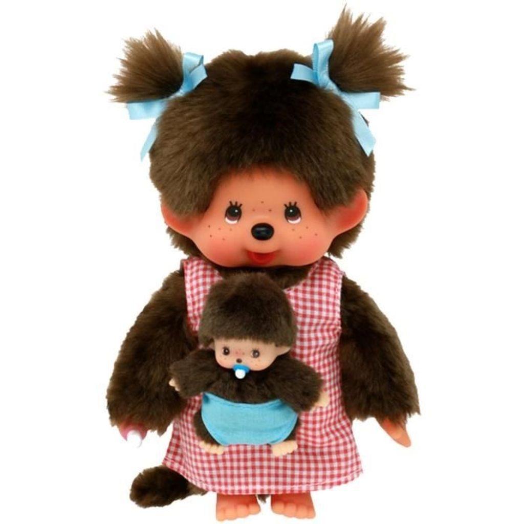 Monchhichi - Peluche Maman et Bébé Image du produit 