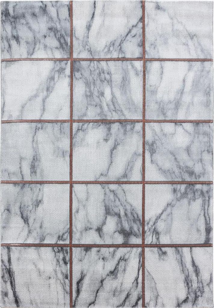 Kurzflor Teppich NAXOS Bronze 120 cm x 170 cm