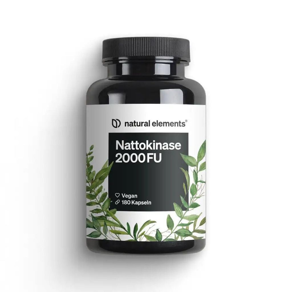 NATURAL ELEMENTS Nattokinase Kapseln