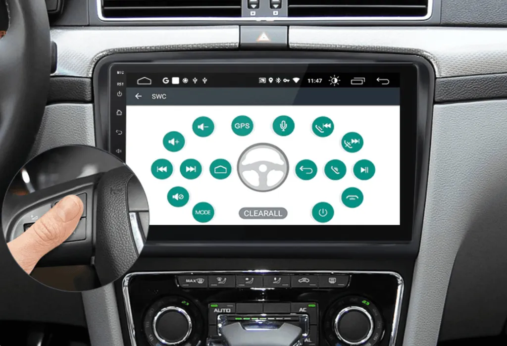 Autoradio GPS tactile 10" Skoda Superb 2 WiFi Bluetooth et Caméra Recul - 6