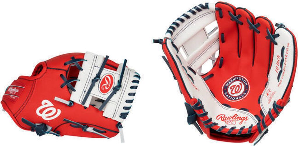 Rawlings MLB Logo Gloves LH 10 Inch Team Nationals Fanzone Artikel
