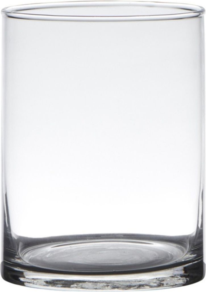 Glasvase ZYLINDER H: 15cm D: 12cm Dekoglas Hakbijl Produktbild 