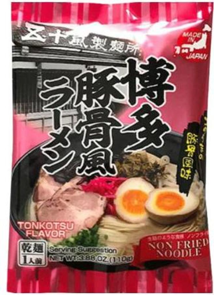 Hakata Tonkotsu Ramen 110g Fertigsuppe - Igarashi Seimen Produktbild 