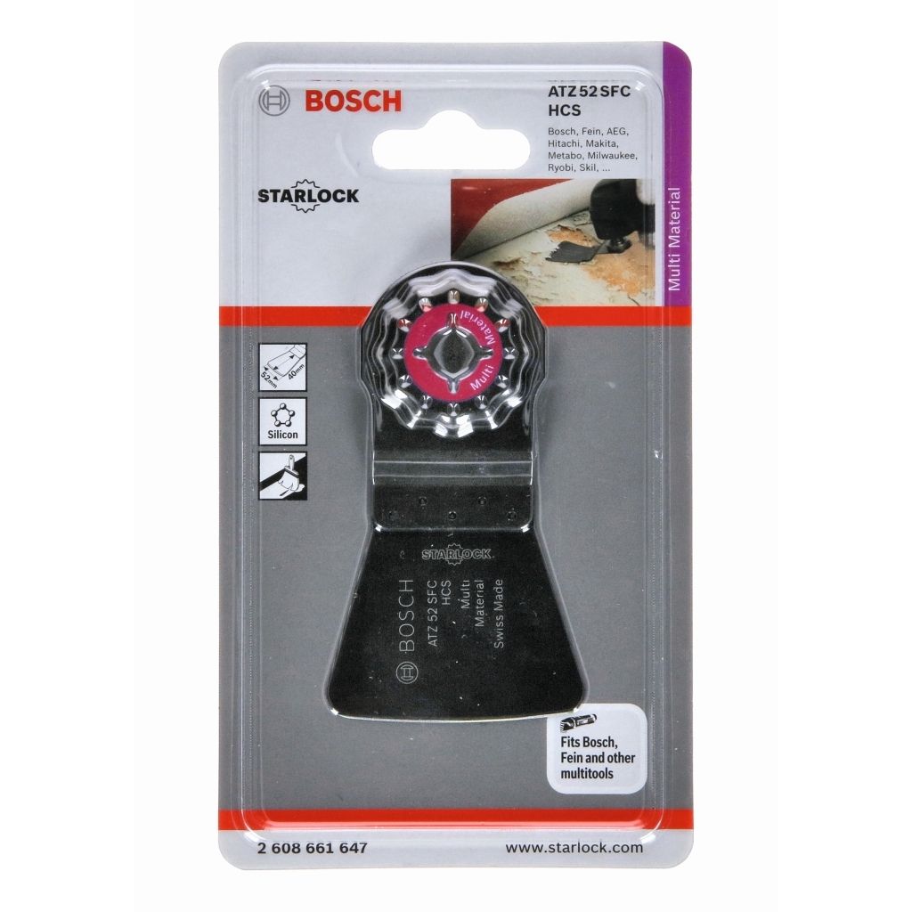 Raschietto HCS ATZ 52 SFC, flessibile, 52 x 38 mm, Immagine del prodotto 