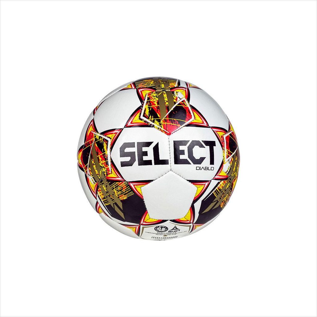 Select Diablo (47 Cm) Miniball - Weiß / Rot / Gelb / Schwarz | Größe: UNI