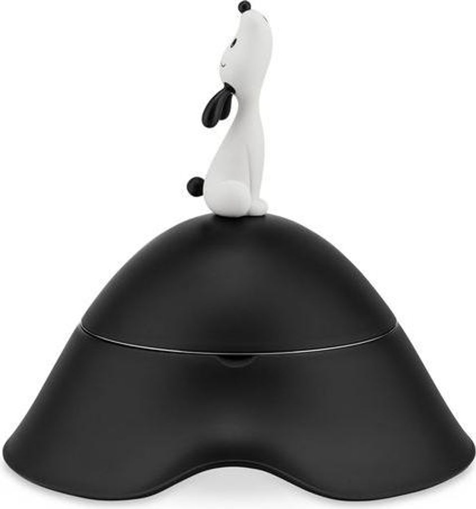 Alessi Hundenapf Lula black AMMI19 B