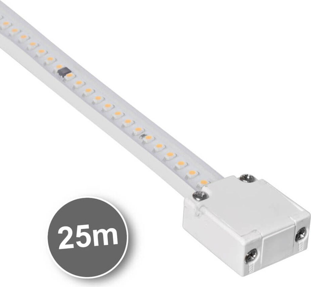 SIGOR 8W/m Hochvolt LED-Streifen 3000K 25m 120LED/m IP65 230V 580lm/m Ra90