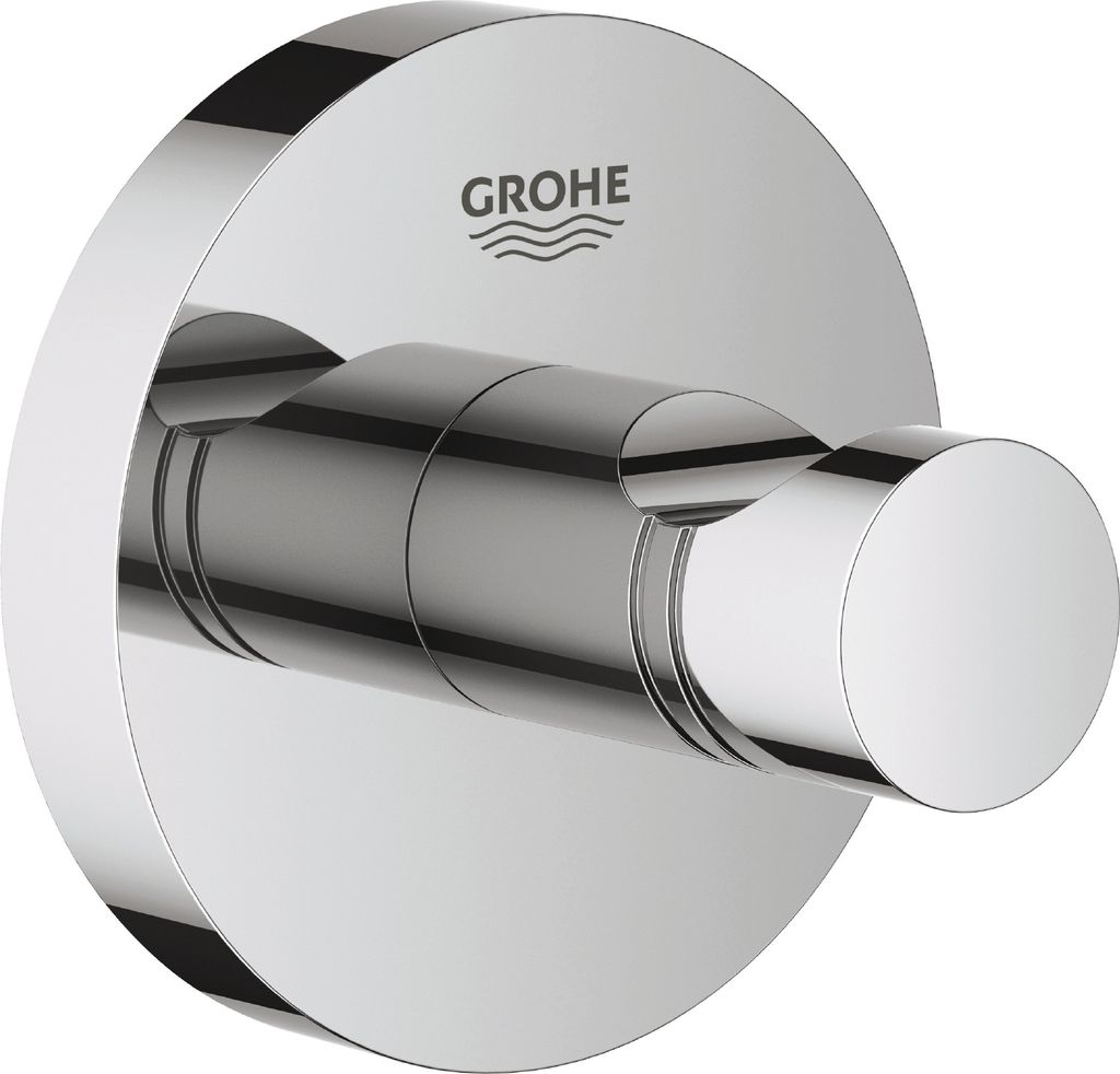 GROHE Essentials, Drinnen, Handtuchhaken, Chrom, Metall, Produktbild 