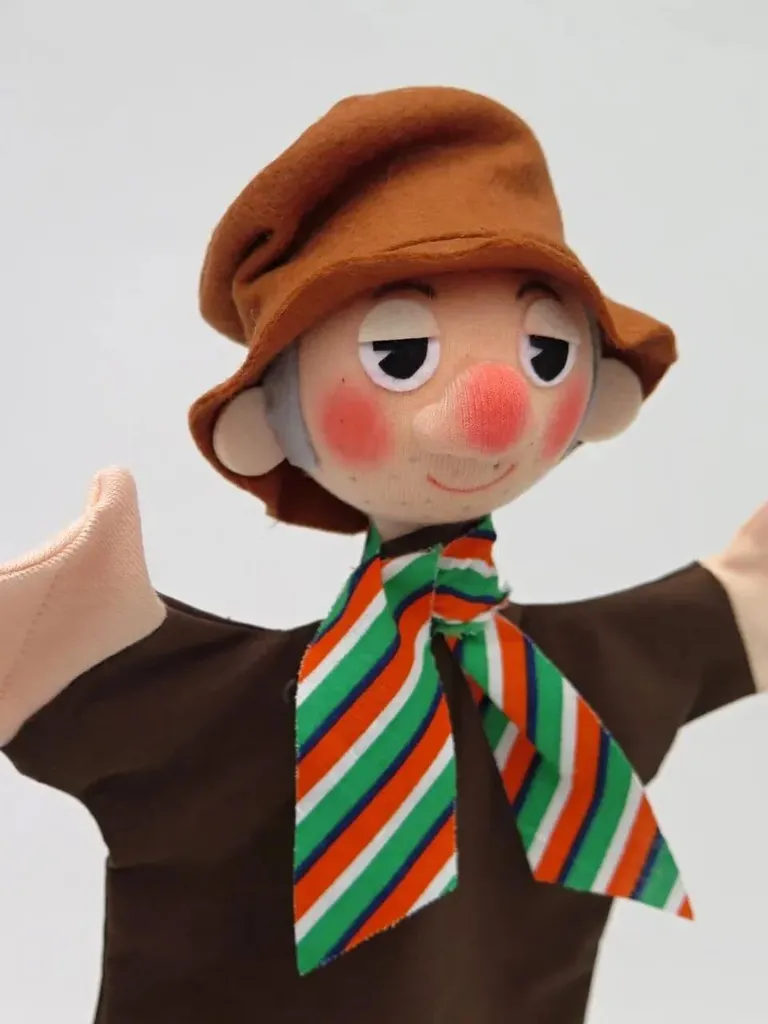 Marionnette à main Gnafron 29 cm idéale pour animer vos spectacles - 2
