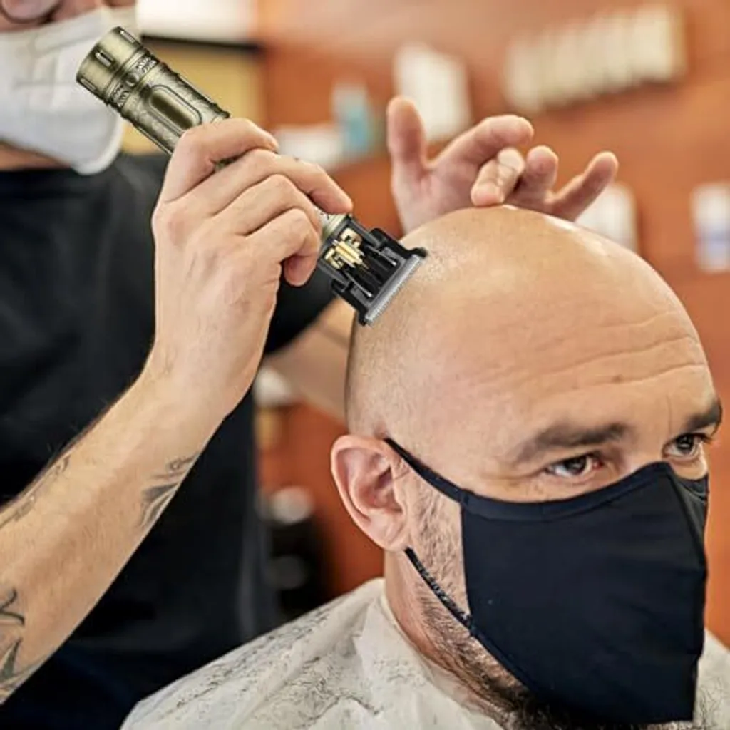 Trimmer Professionale Uomo T-Blade - Regolabarba e Capelli Wireless - 6