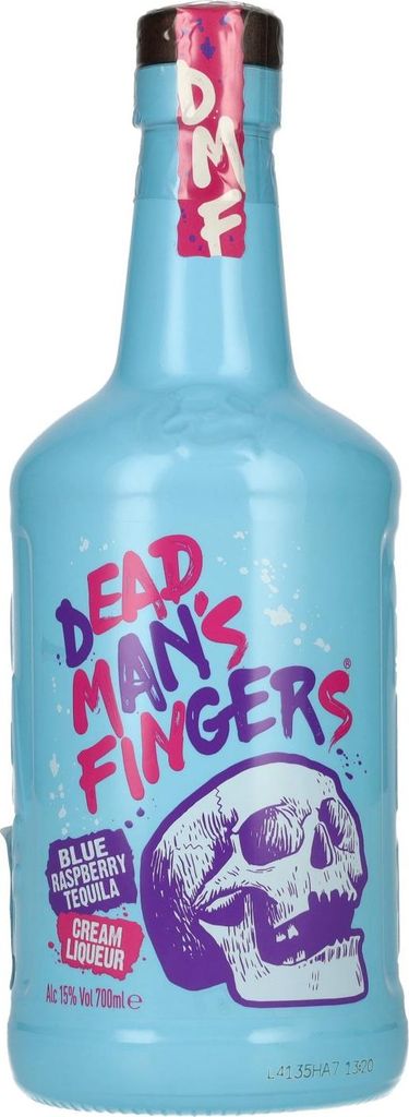 Dead Man's Fingers Blue Raspberry Tequila Cream Liqueur 15% Image du produit 
