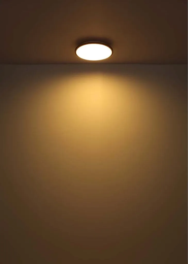 Plafonnier LED 18W Blanc 35cm à Éclairage Diffus Haute Luminosité - 5