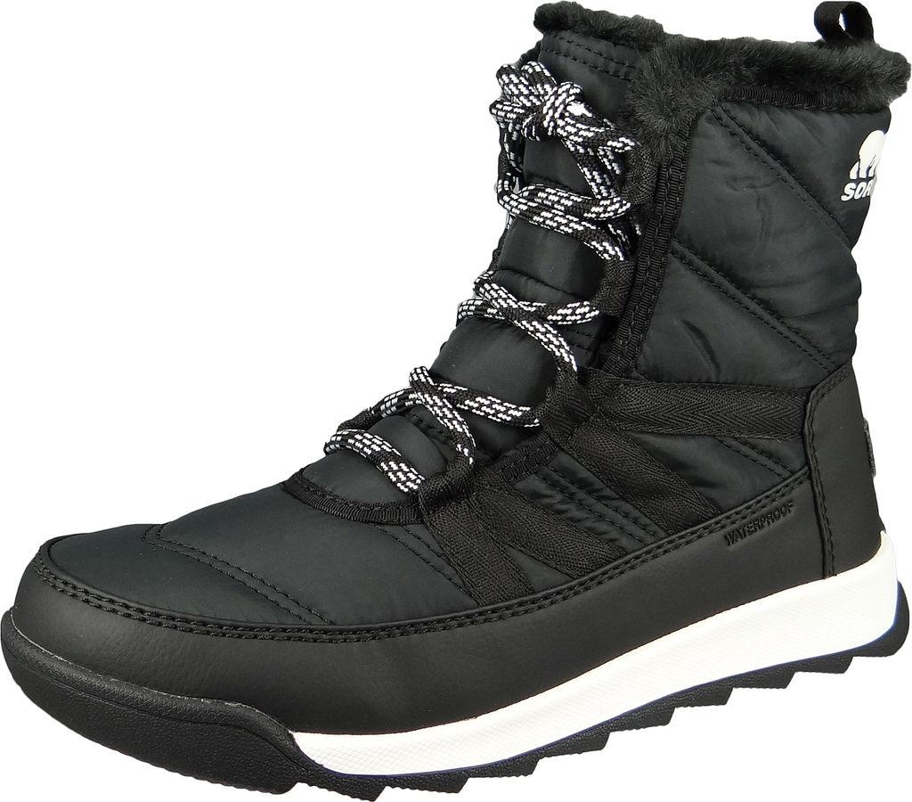 Sorel Whitney II Short Lace WP Schnürstiefel Schwarz Produktbild 