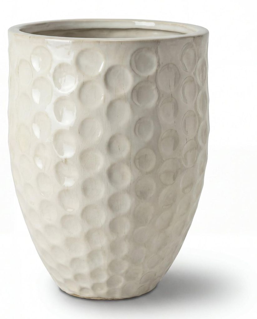 Doniczka ceramiczna Provencelia MEROVEE Kremowy, Ø42 cm x Zdjęcie produktu 