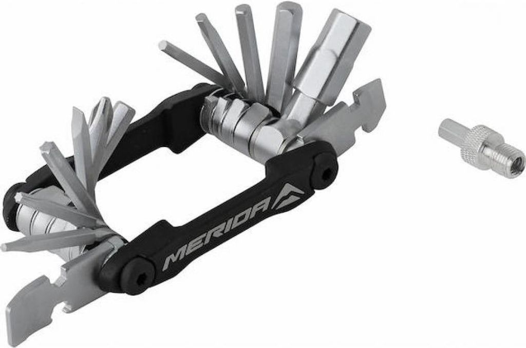 Merida Werkzeug Multitool 20 in 1 Größe 20 schwarz/grau - kompaktes Fahrrad-N...