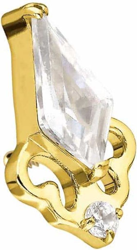 Titan Schraubaufsatz mit Außengewinde KRISTALLSCHILD