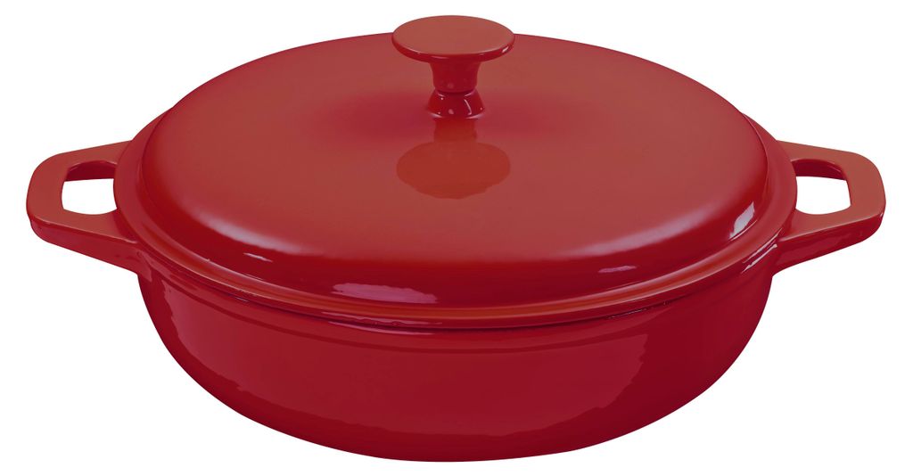 ø30cm KING® Eisengusstopf / Eisengrussbräter / Farbe: Produktbild 