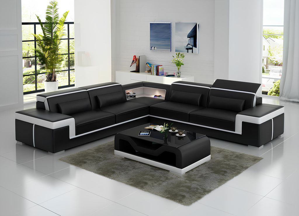 Ecksofa Sofa Couch Polster Design Wohnlandschaft Eck Design Eckgarnitur L Form