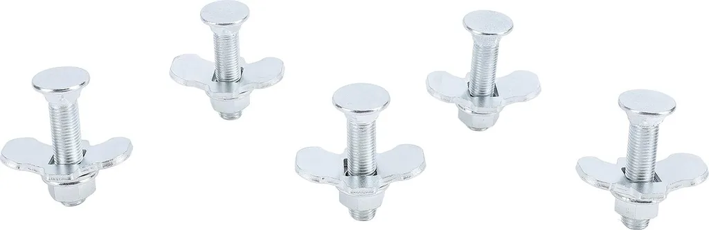 Fixation rail en L double œillet M10x45mm pour remorque x5