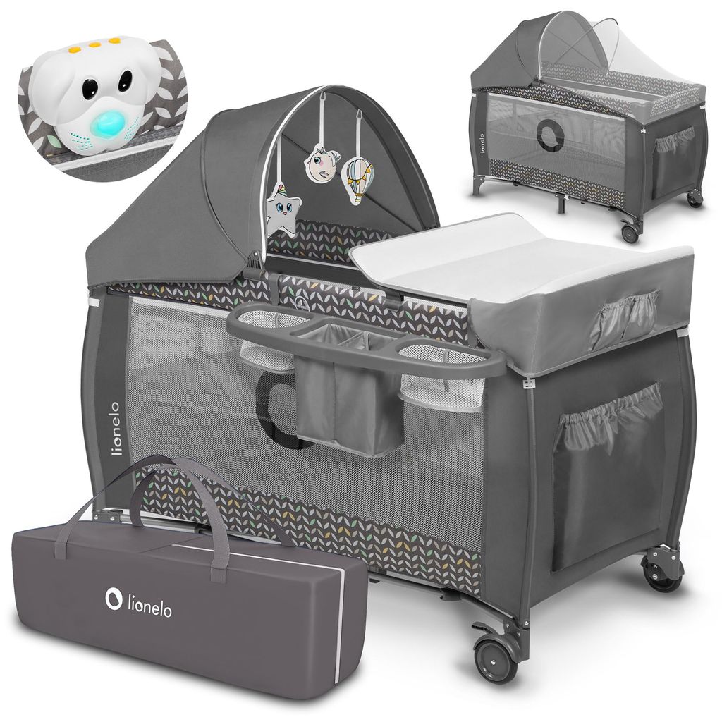 Lionelo Sven Plus 2in1 box letto per bambini fino a 15 kg Immagine del prodotto 