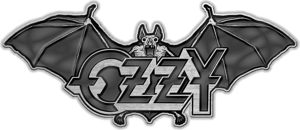 Ozzy Osbourne - Grafik - Abzeichen "Ordinary Man", Emaille RO3273 (Einheitsgröße) (Silber)