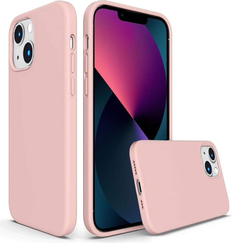Hülle für Apple iPhone 13 Handy Schutz Cover Silikon Gel Produktbild 