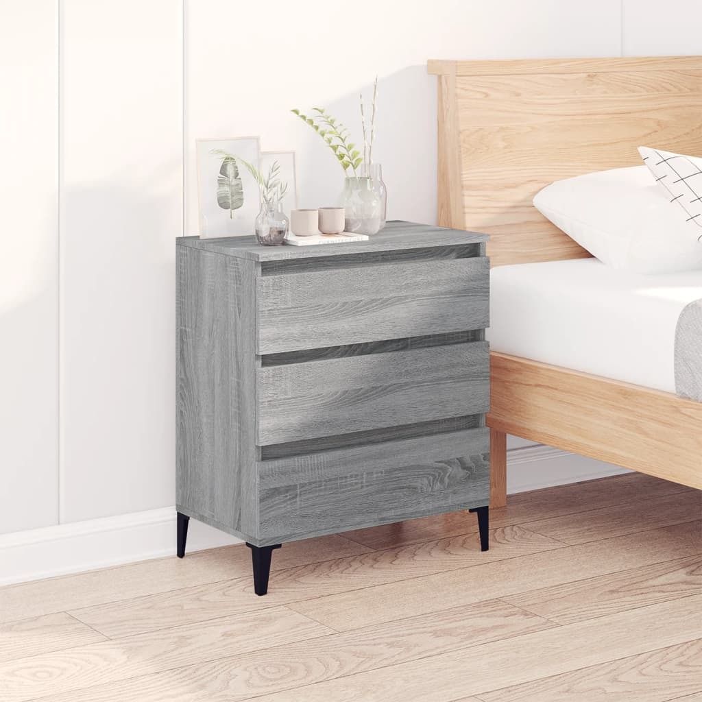 vidaXL Kredens szary Sonoma 60x35x70 cm Materiał Zdjęcie produktu 