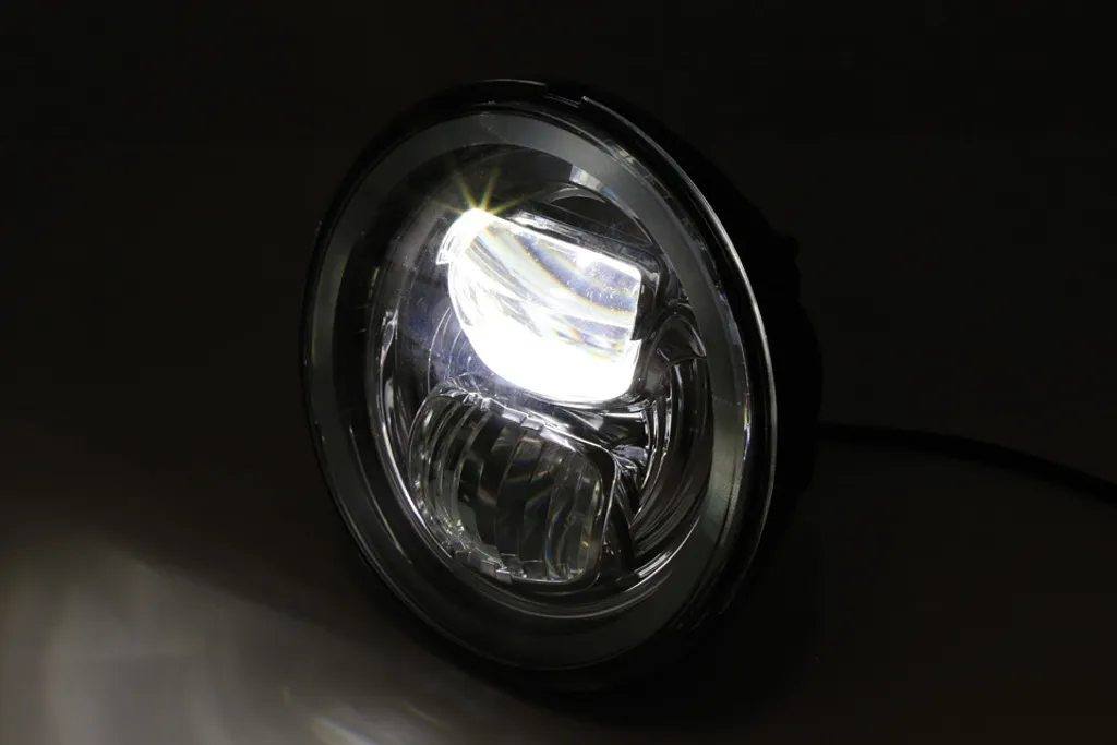 Optique de Phare LED 5.75 Pouces Type 7 avec Feu de Position Circulaire