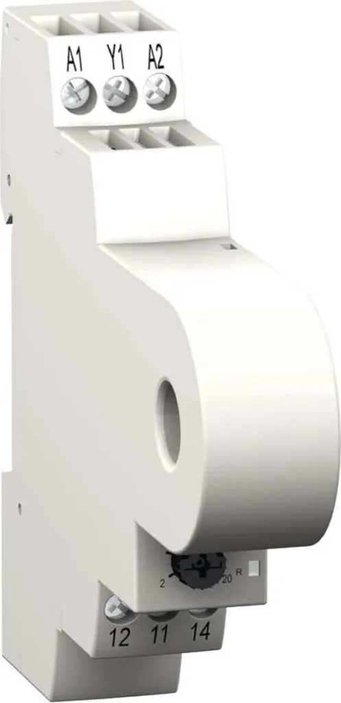 Relais de contrôle de courant Zelio RM17JC00MW pour rail DIN 2-20A 2W