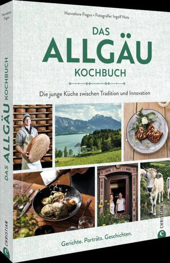 Livre de recettes régionales Das Allgäu-Kochbuch pour cuisine bavaroise