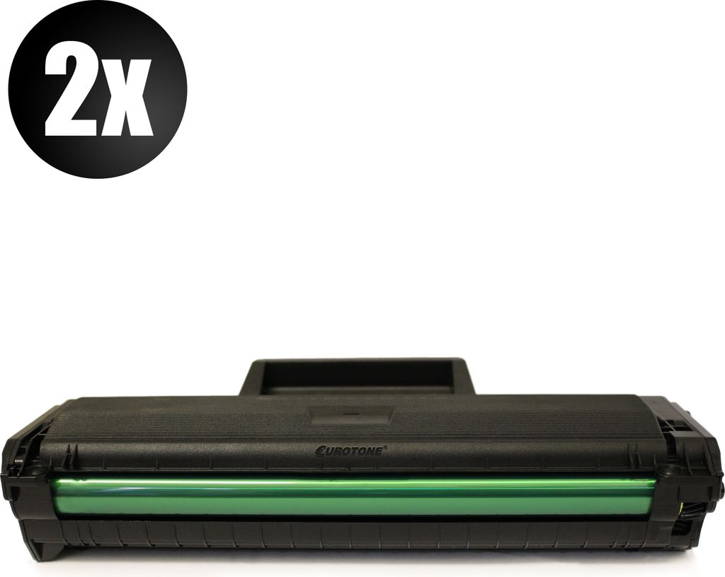 2x Eurotone Toner Alternative für Samsung MLT-D1042S Black Schwarz