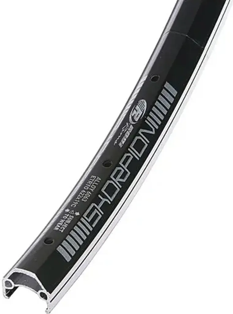 Jante double paroi Rodi Skorpion 28" 622x19C 32 trous noire robuste