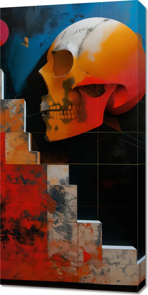 Image Érosion du paysage 50x100 cm : Habillez vos Murs Vides avec Style