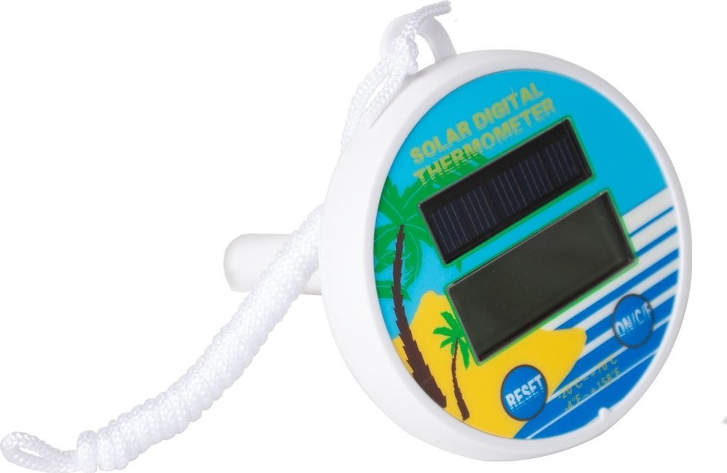Schwimmendes Solar Thermometer Digital °C und °F Pool Schwimmbad