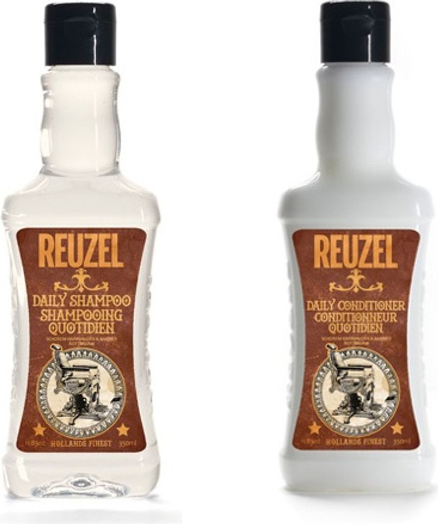 Reuzel Daily Shampoo 350ml + Reuzel Daily Conditioner 350ml