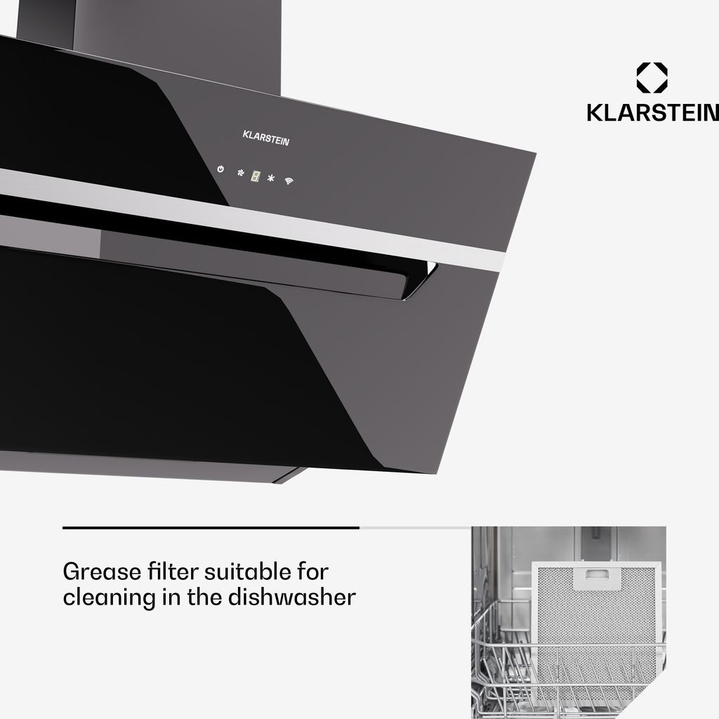 Klarstein digestor, 60 cm, recirkulácia, prietok 305 m³/h, Obrázok produktu 6