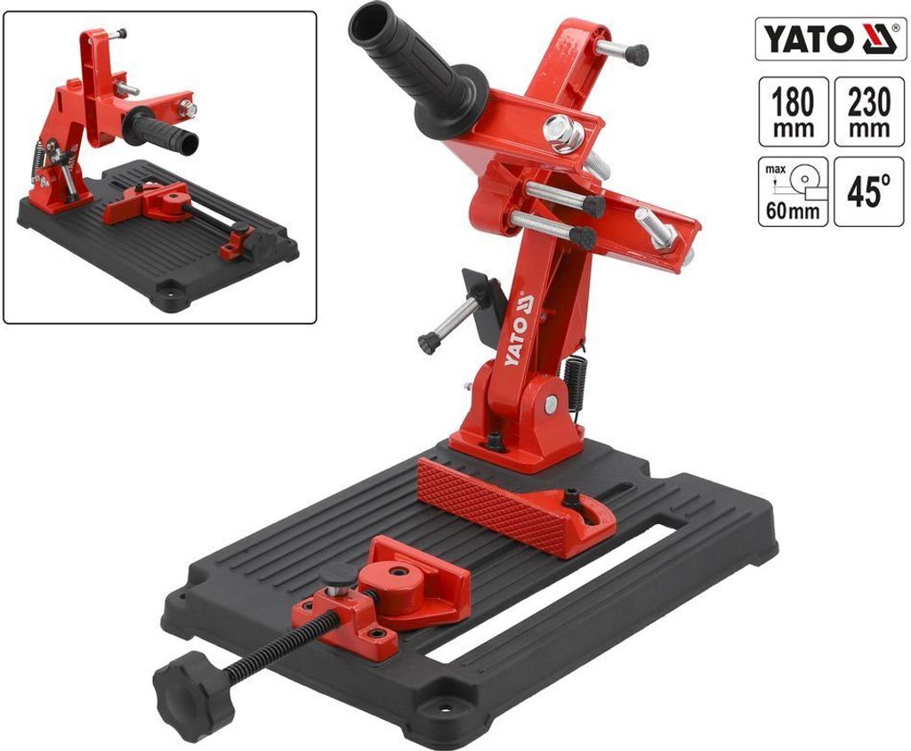 Winkelschleifständer Trennständer für Winkelschleifer Trennschleifer Ständer Ø 180mm, 230 mm, schwere Ausführung