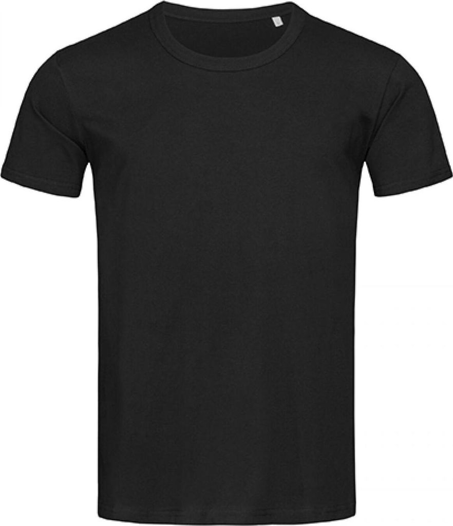 Stedman ST9000 | Crew Neck Herren T-Shirt Ben - Farbe: Black Opal - Größe: S