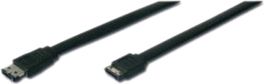 M-Cab HDD eSATA Kabel - 0.50m - SATA Kabel (Schwarz)