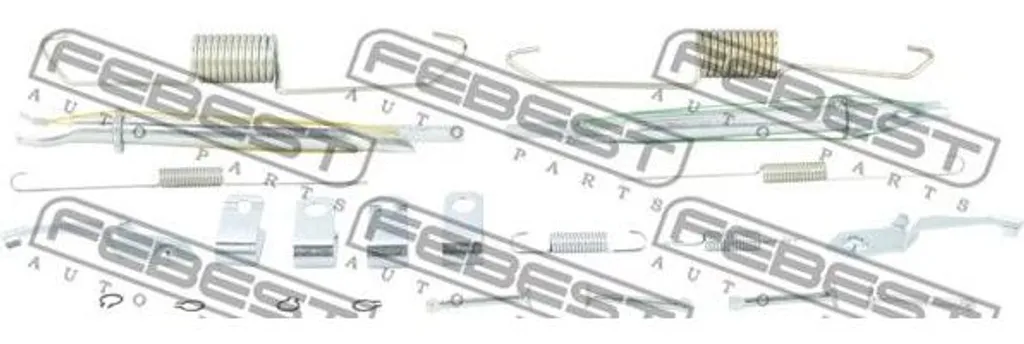 Kit Montage Mâchoire Frein à Main pour Mitsubishi L200 et Pajero
