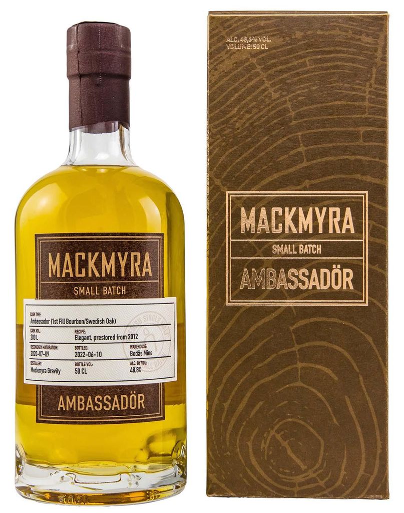 Mackmyra Ambassadör - Small Batch - Swedish Bourbon Oak Produktbild 