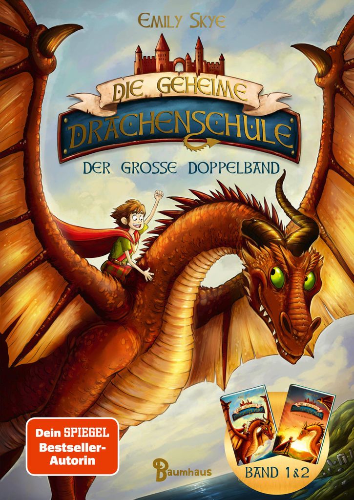 Die geheime Drachenschule - Der große Doppelband (Band 1 & Produktbild 