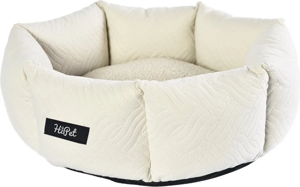 Panier pour chien et chat coussin imperméable déperlant taille M gris