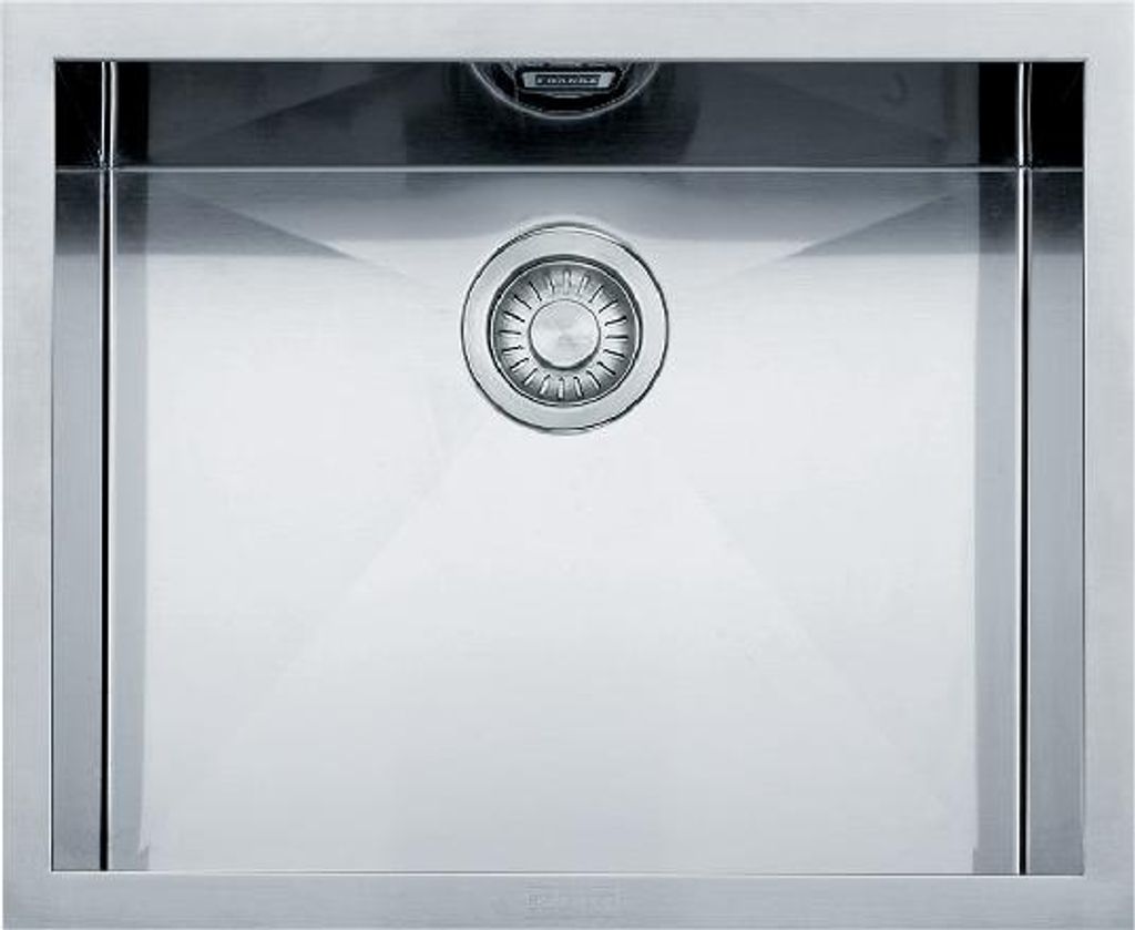 Franke PPX 110-52, Unterbauspüle, Rechteckig, Edelstahl, Produktbild 