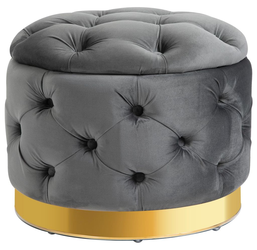 HOMCOM Vintage Stool, Stołek z siedziskiem, Ławka, Podnóżek Zdjęcie produktu 