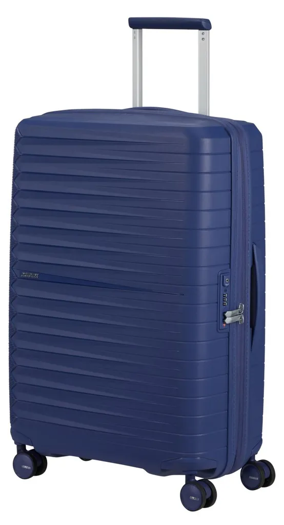 Valise Spinner 68 TSA extensible Fastforward violette ultra légère - 2