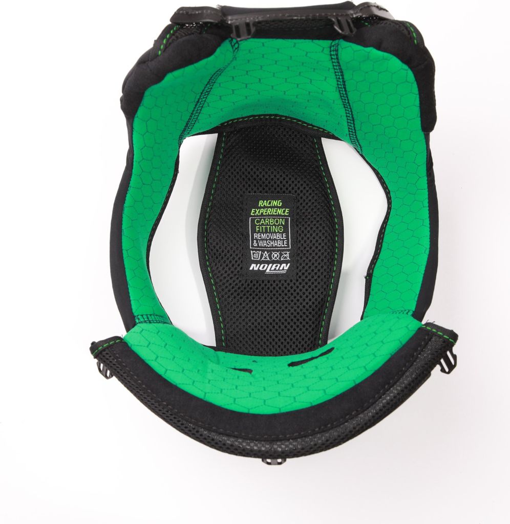 Interner Racing Carbon Fitting Headset Green Nolan X-804 RS U.C XS S