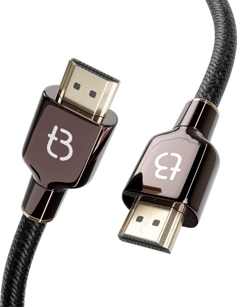 HDMI 2.1 Kabel 1m 8K 48Gbps Highspeed 8K@60Hz HDMI Kabel 4K@120Hz PS5/4/3 XBOX Schwarz