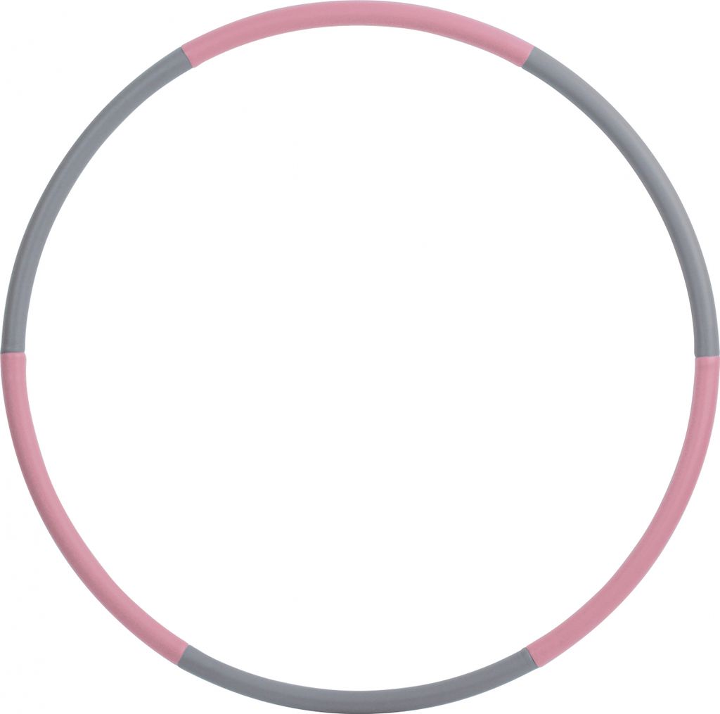 FITNESS-HOOP, grey-rose, Ø 90cm Produktbild 