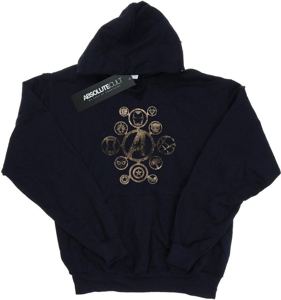 Marvel - "Avengers Infinity War" Kapuzenpullover für Jungen BI3059 (128) (Marineblau)